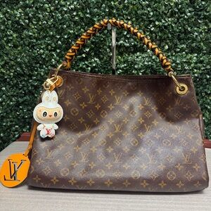 LV Artsy 28 MM Limited Edition Safran Imperial Handbag